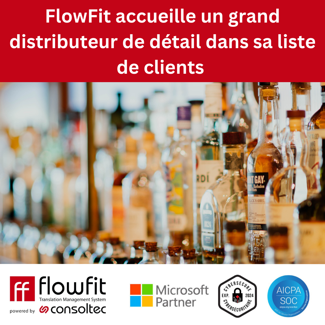 flowfit accueille un client qui est un distributeur de détail