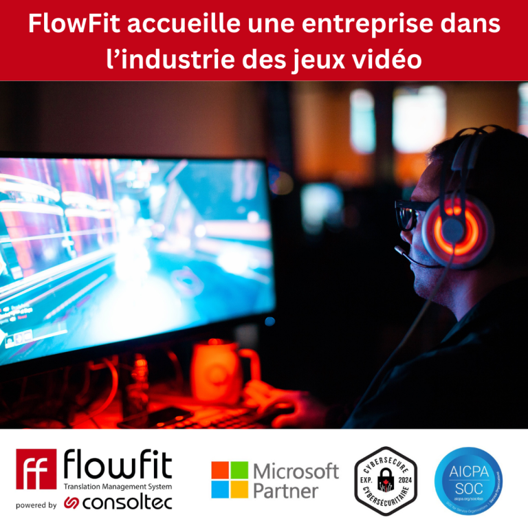 flowfit accueille une entreprise de jeux vidéo