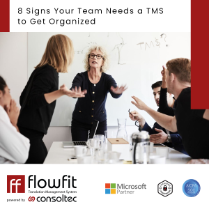 a team in conflict, a team who needs to organize